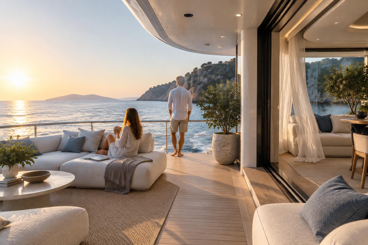 Habitat Yacht — ambiente di lusso tra aria, acqua e natura